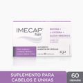 Imecap Hair Silicio Organico 60 Capsulas - Nutraceutico Para Cabelos E  Unhas