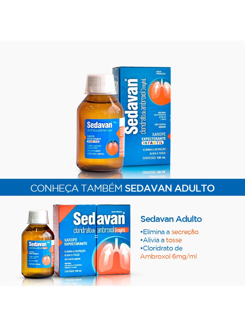Sedavan-Xarope-Expectorante-Infantil-3mg-ml-100ml---Cloridrato-De--Ambroxol