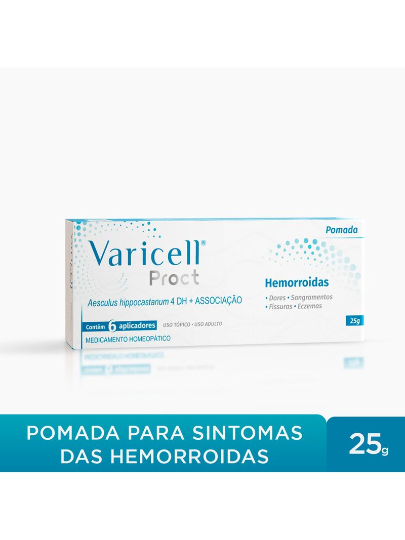 Varicell-Proct-Pomada-25g-C--6-Aplicadores---Para-Hemorroidas-Dor-E--Sangramento
