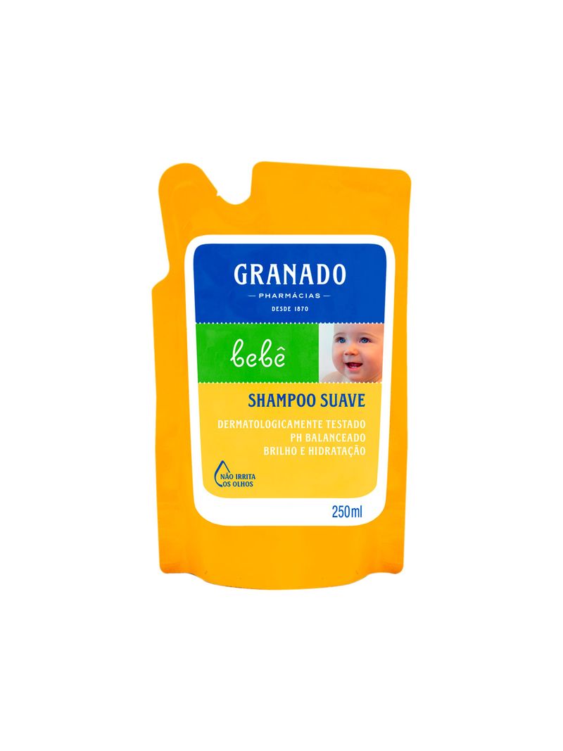 Shampoo-Granado-Bebe-250ml-Tradicional-Refil
