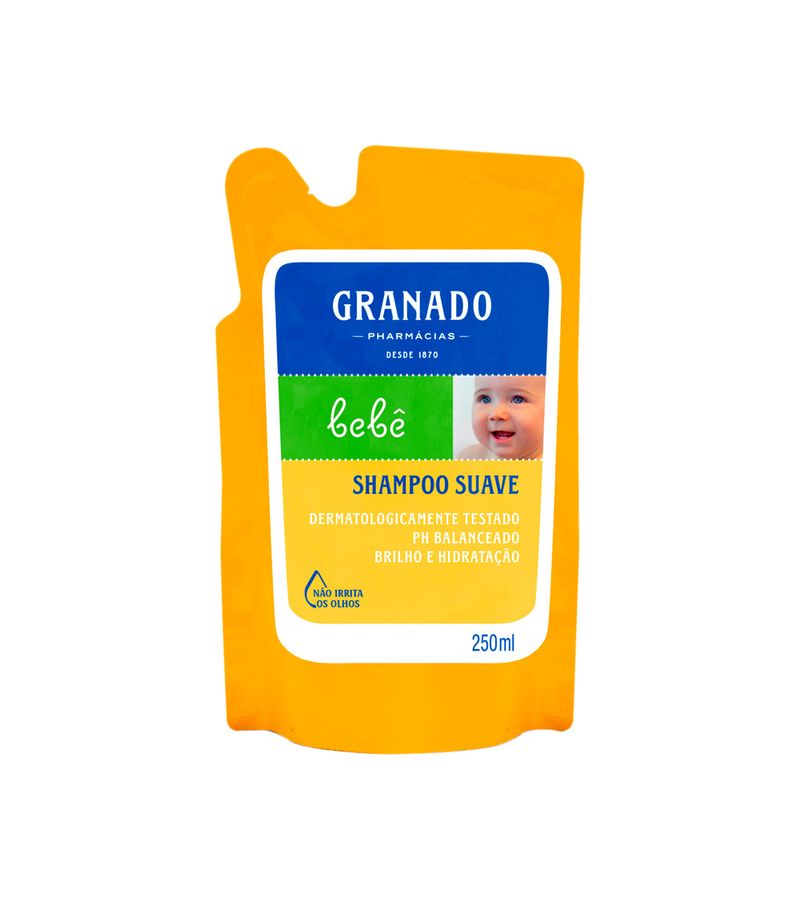 Shampoo-Granado-Bebe-250ml-Tradicional-Refil