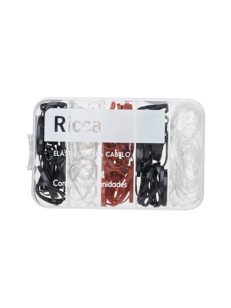 Elastico-Para-Cabelo-Ricca-Invisiveis-200-Unidades-Com-Case