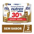 Complemento Alimentar Nutren Senior Sem Sabor Com 2 Unidades De 740g  Cada