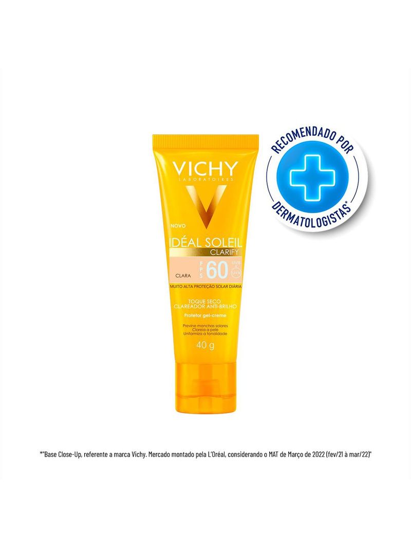 733901-7899706161886-Protetor-Solar-Vichy-Ideal-Solei-Clarify-FPS-60-Clara-40g