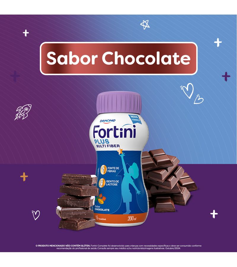 Suplemento-Infantil-Fortini-Plus-MultI-Fiber-Chocolate-200ml-Sabor-chocolate