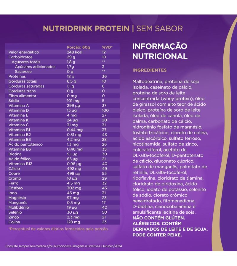 739796-7891025120940-Suplemento-Nutridrink-Protein-Sem-Sabor-700g