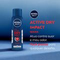 Desodorante Nivea Masculino Aerossol Dry Impact 150ml