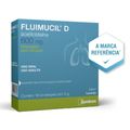 Fluimucil D 600mg Granulado Sabor Laranja Para Solução Oral 16 Envelopes  5g Zambon