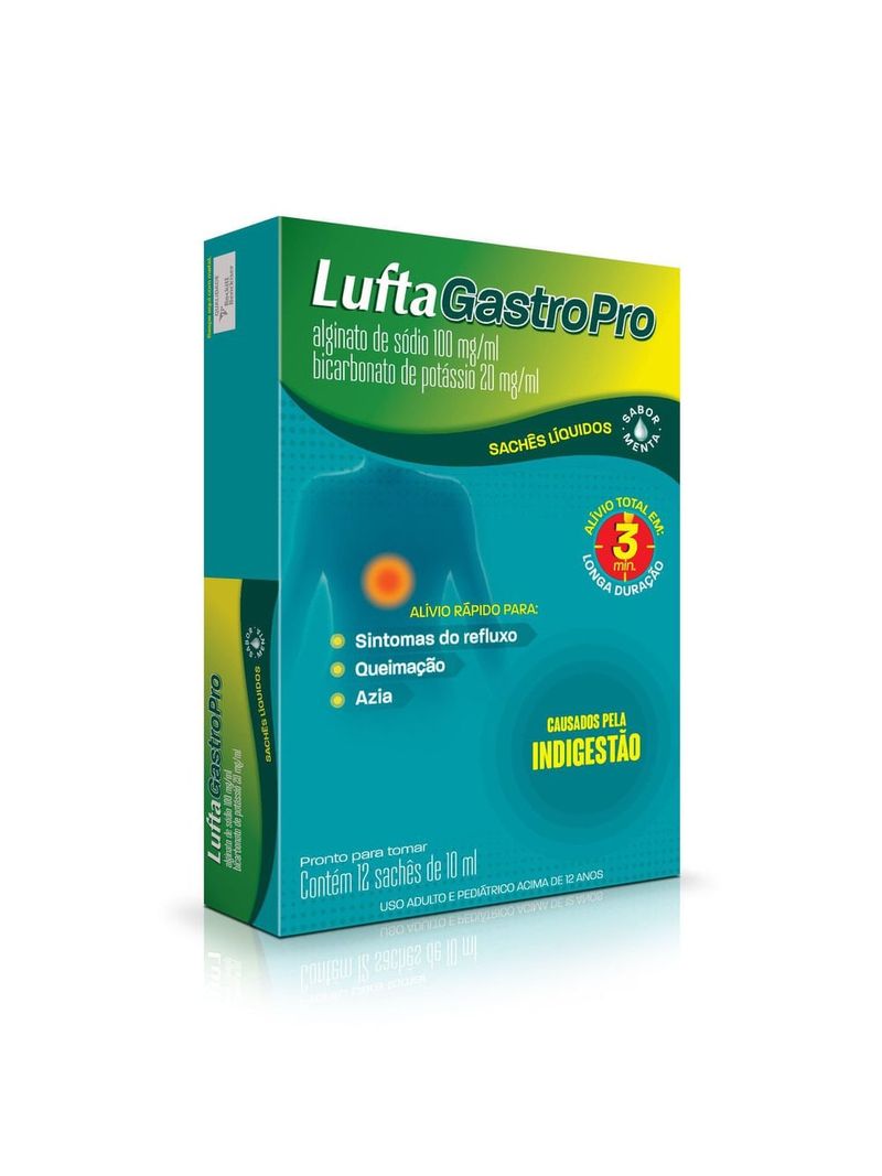 Antiacido-Luftagastropro-Sache-Liquido---12-Saches-De-10ml
