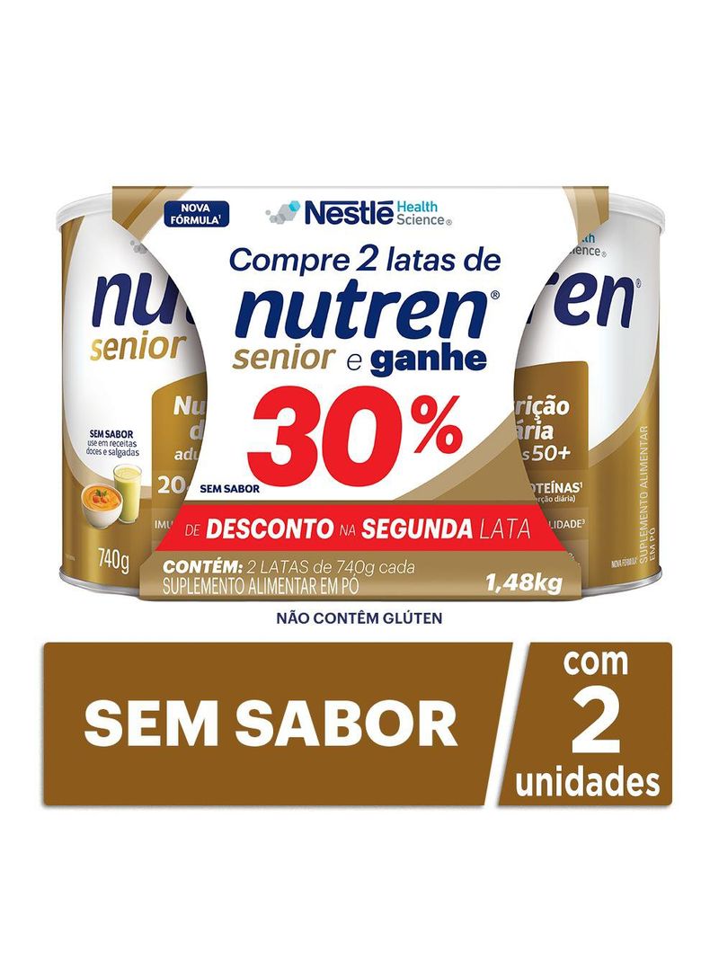 7891000311172-KitComplementoAlimentarNutrenSeniorSemSabor148kgGanhe30-DescontonaSegundaLata-1-jpg