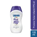 Protetor Solar Infantil Corpo E Rosto Sundown Praia E Piscina Kids Fps  60 120ml