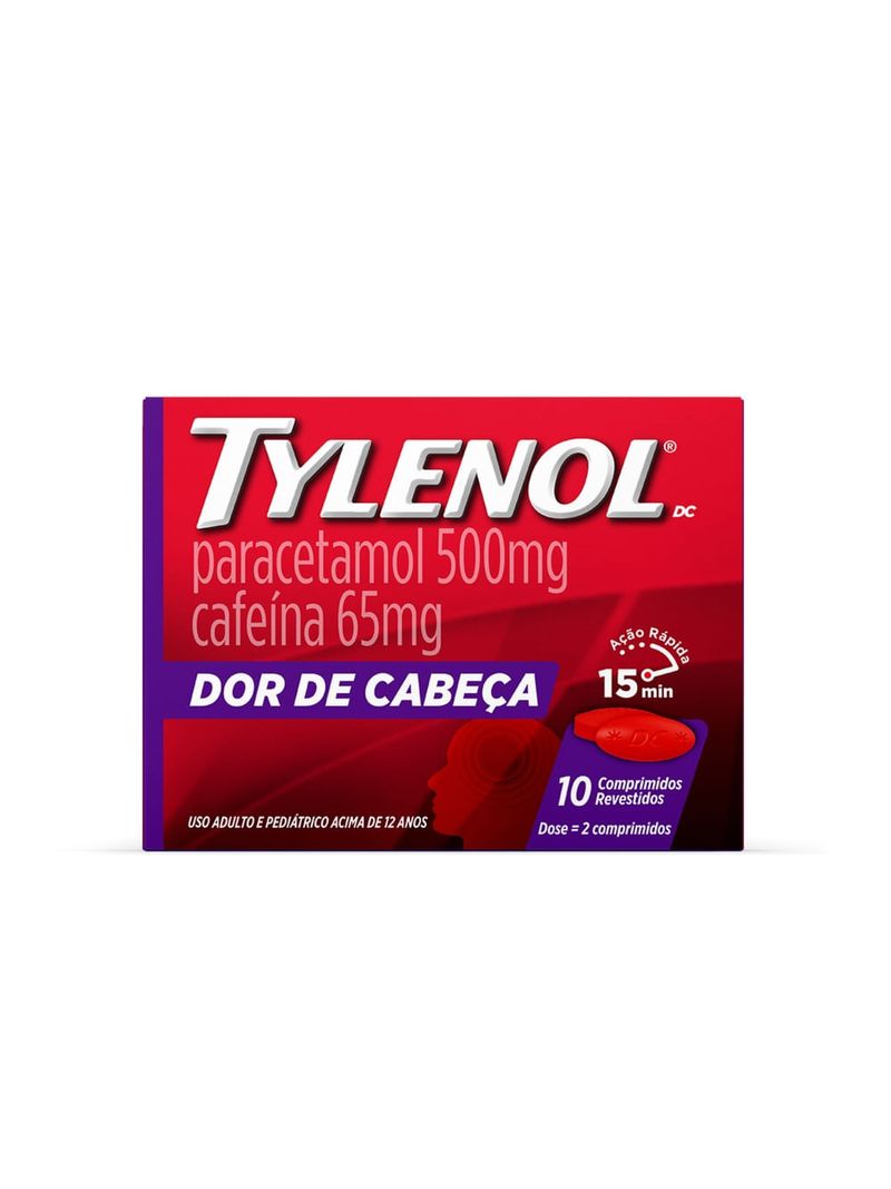 Tylenol-Dor-De-Cabeca-10-Comprimidos