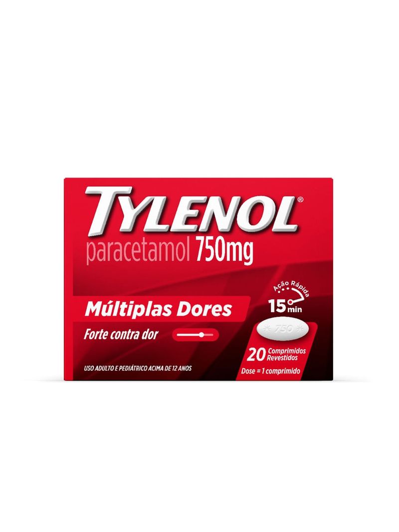 Tylenol-750mg-Com-20-Comprimidos