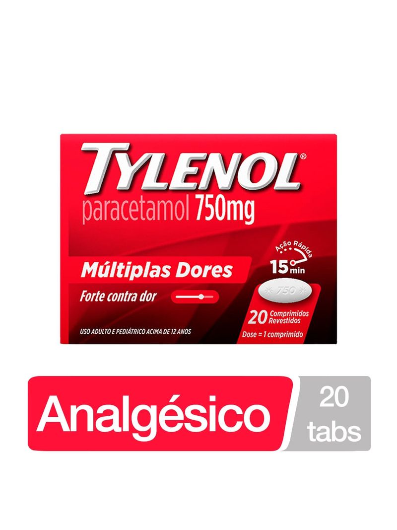 Tylenol-750mg-Com-20-Comprimidos