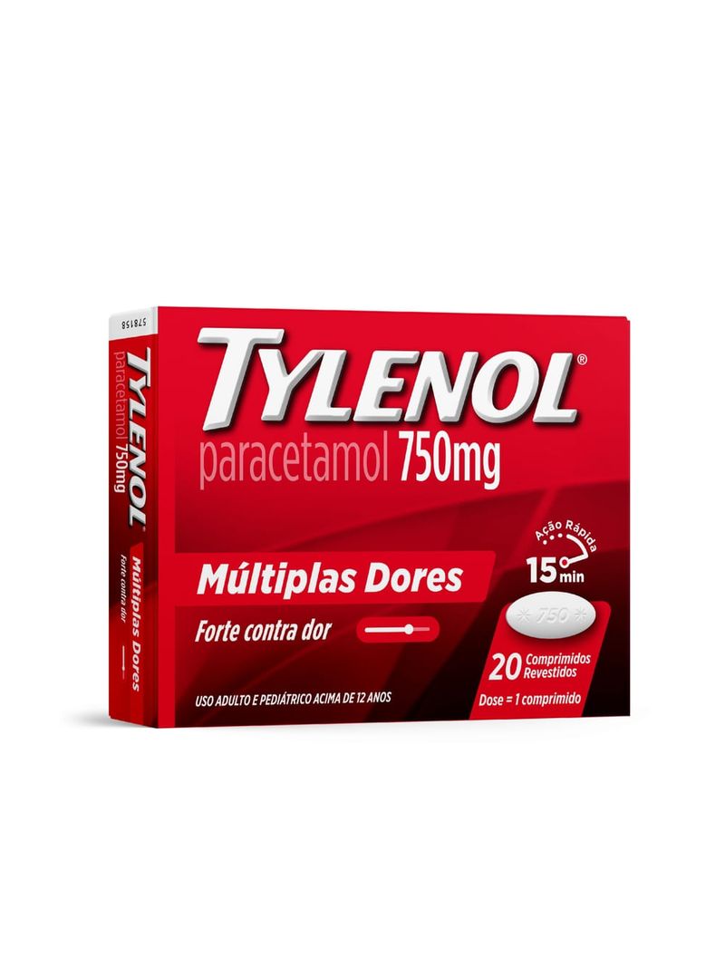 Tylenol-750mg-Com-20-Comprimidos
