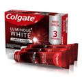 Creme Dental Colgate White Com 3x70gr Carvao Ativado Especial