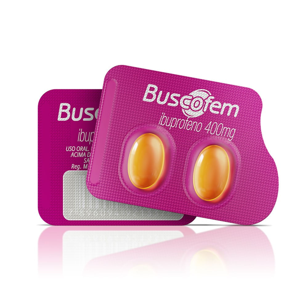 Buscofem 400mg com 2cápsulas