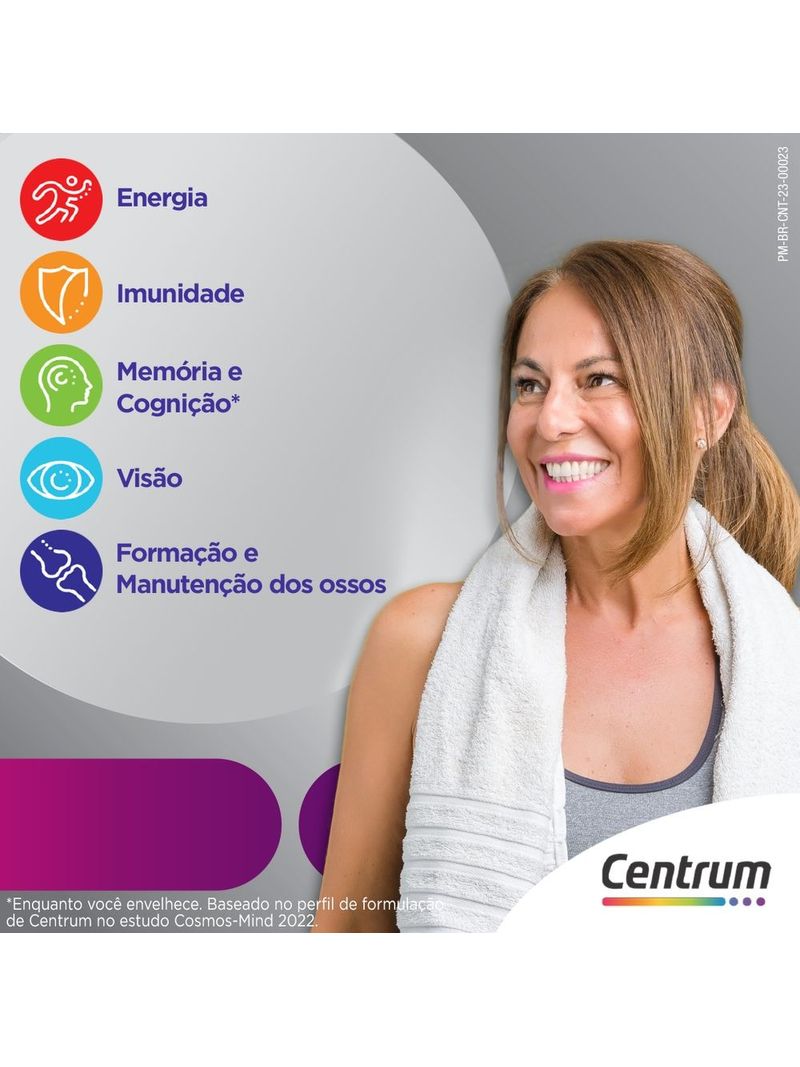 Centrum-Select-Multivitaminico-Mulher-50---Vitaminas-De-A-A-Z-60-Comp