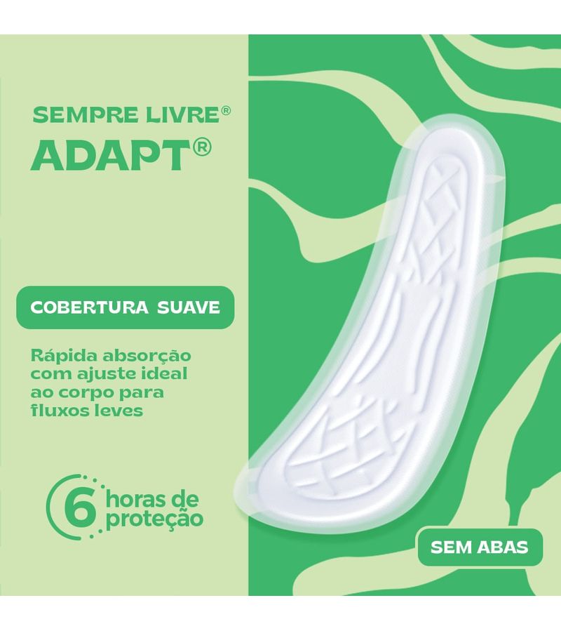 Absorvente-Sempre-Livre-Adapt-Suave-Com-Abas-8-Unidades