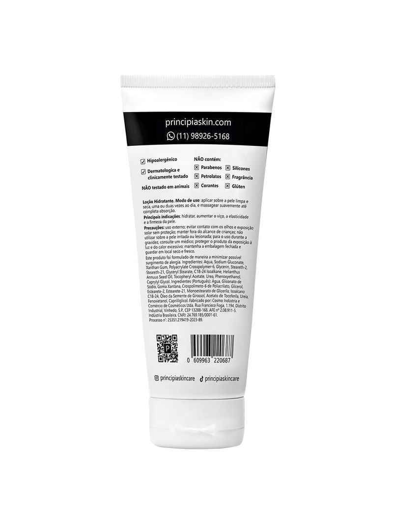 0609963220687-Locao-Hidratante-Principia-Lh-01-200ml