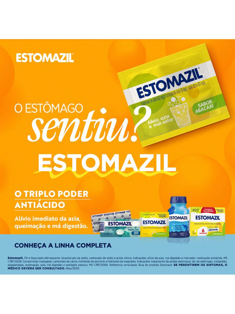 Antiacido-Po-Efervescente-Estomazil-6-Saches-Embalagem-Economica