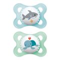 Chupeta Mam Sayings Boys 0- Meses Com 2 Unidades Ref.2941