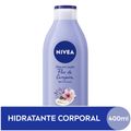 Locao Deo-hidratante Em Oleo Nivea Flor De Cerejeira E Oleo De Jojoba  400ml