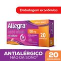 Antialergico Allegra Fexofenadina 120mg 20 Comprimidos