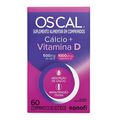 Calcio 500mg + Vitamina D 1000ui Os-cal D 60 Comprimidos