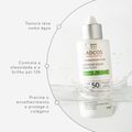 Protetor Solar Facial Adcos Aqua Fluid Antioleosidade Fps 50 Peach 40ml