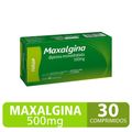 Maxalgina Dipirona 500mg 30 Comprimidos Natulab