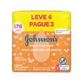 Kit Lenço Umedecido Johnsons Baby Limpeza E Suavidade Com 176 Unidades