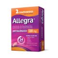 Antialergico Allegra Fexofenadina 120mg 2 Comprimidos