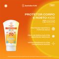 Protetor Solar Australian Gold Kids 120gr Fps70 Gel Creme