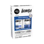 kit crescimento capilar salon line sos bomba shampoo condicionador 01