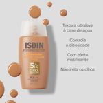isdin fusion water color 5 stars 50ml fps50 oil control cor media 05