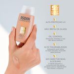 isdin fusion water color 5 stars 50ml fps50 oil control cor media 07