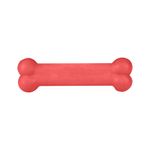 brinquedo para cao osso plaque ataque borracha liso n2 m furacao pet 01