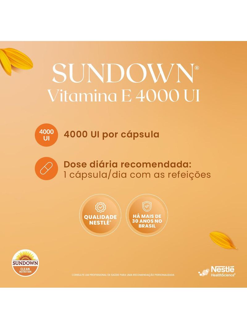 vitamina e 400ui sundown com 100 capsulas 06
