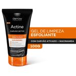 actine gel para limpeza esfoliante 100gr carvao detox 02