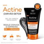 actine gel para limpeza esfoliante 100gr carvao detox 03
