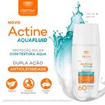 protetor solar facial dermatologico darrow actine aquafluid fps60 tom 15 claromedio 40g 04