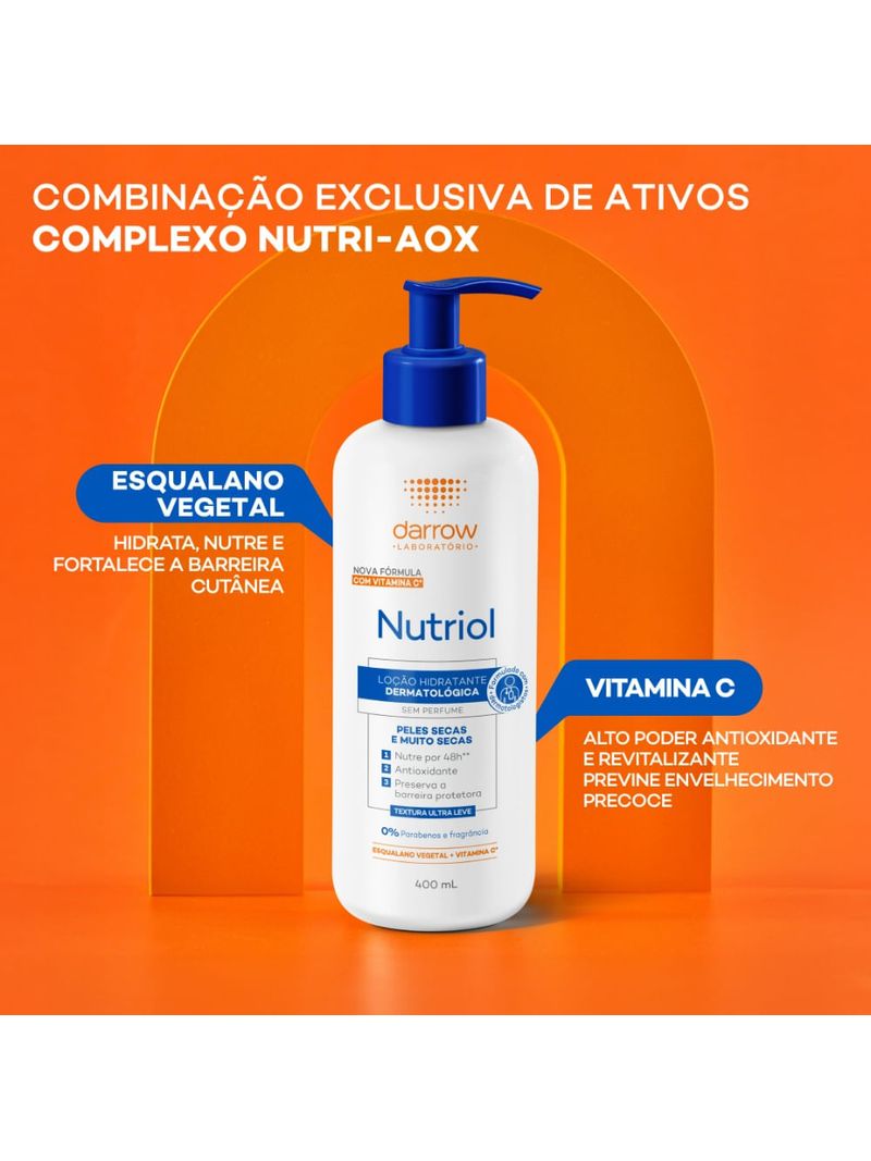 locao hidratante corporal dermatologica darrow nutriol 200ml 05