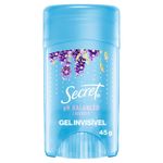 desodorante secret feminino 45gr stick ph balanced lavander 01