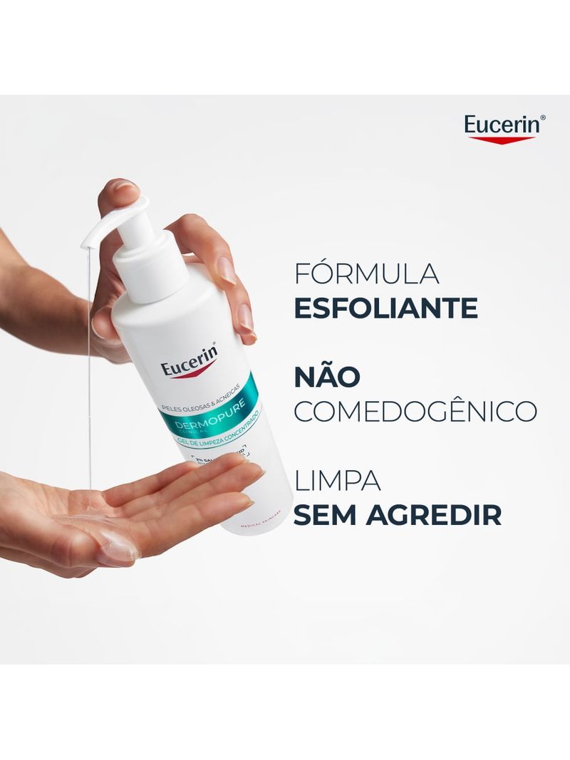 gel de limpeza concentrado eucerin dermopure oil control 400g 06