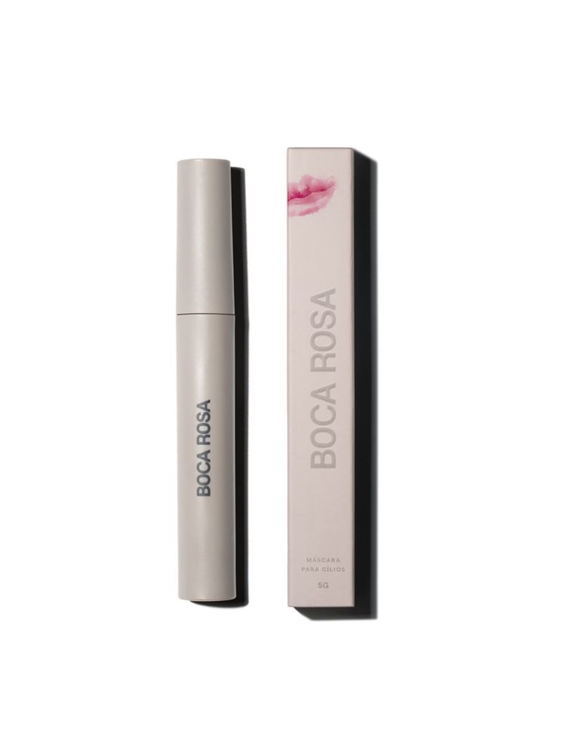 Mascara Para Cilios Boca Rosa Preto Efeito Volume 5gr 05