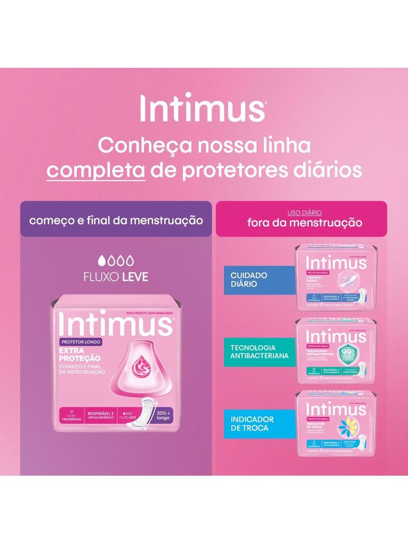 protetor diario intimus tecnologia antibacteriana 15 unidades 07