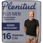 plenitud roupa intima descartavel plus men tamamanho pm com 16 unidades 01
