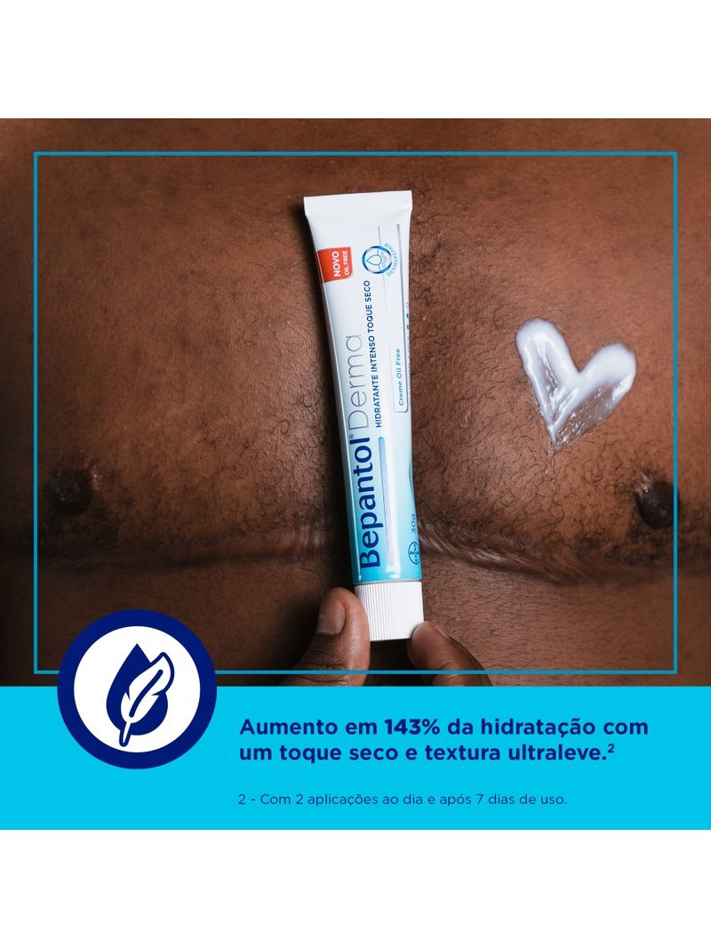 CREME HIDRATANTE BEPANTOL DERMA TOQUE SECO OIL FREE PELE NORMAL A SECA  30G