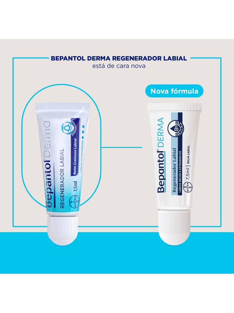 BALM LABIAL BEPANTOL DERMA HIDRATANTE REGENERADOR 7,5ML